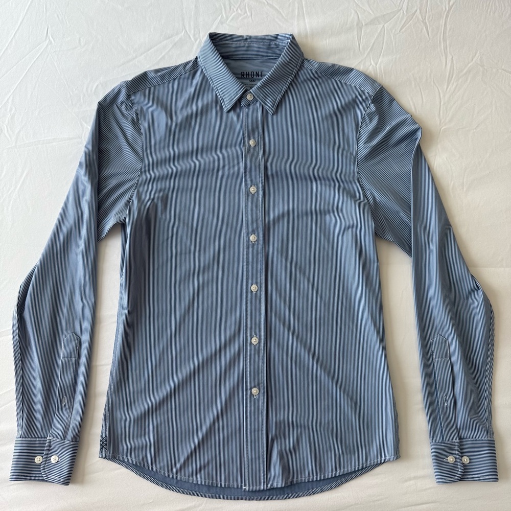 Rhone Striped Dress Shirt